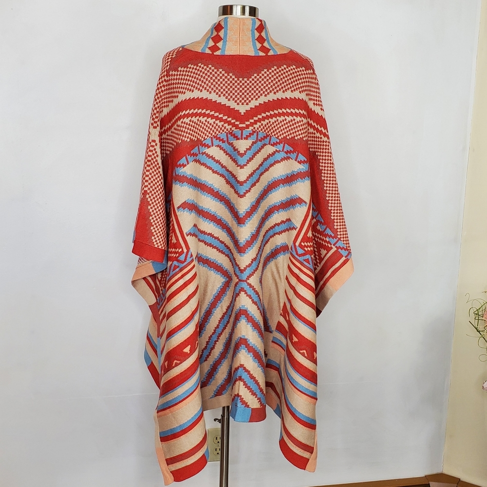 SUNDANCE Epic Memories Poncho NWT - Picture 4 of 10